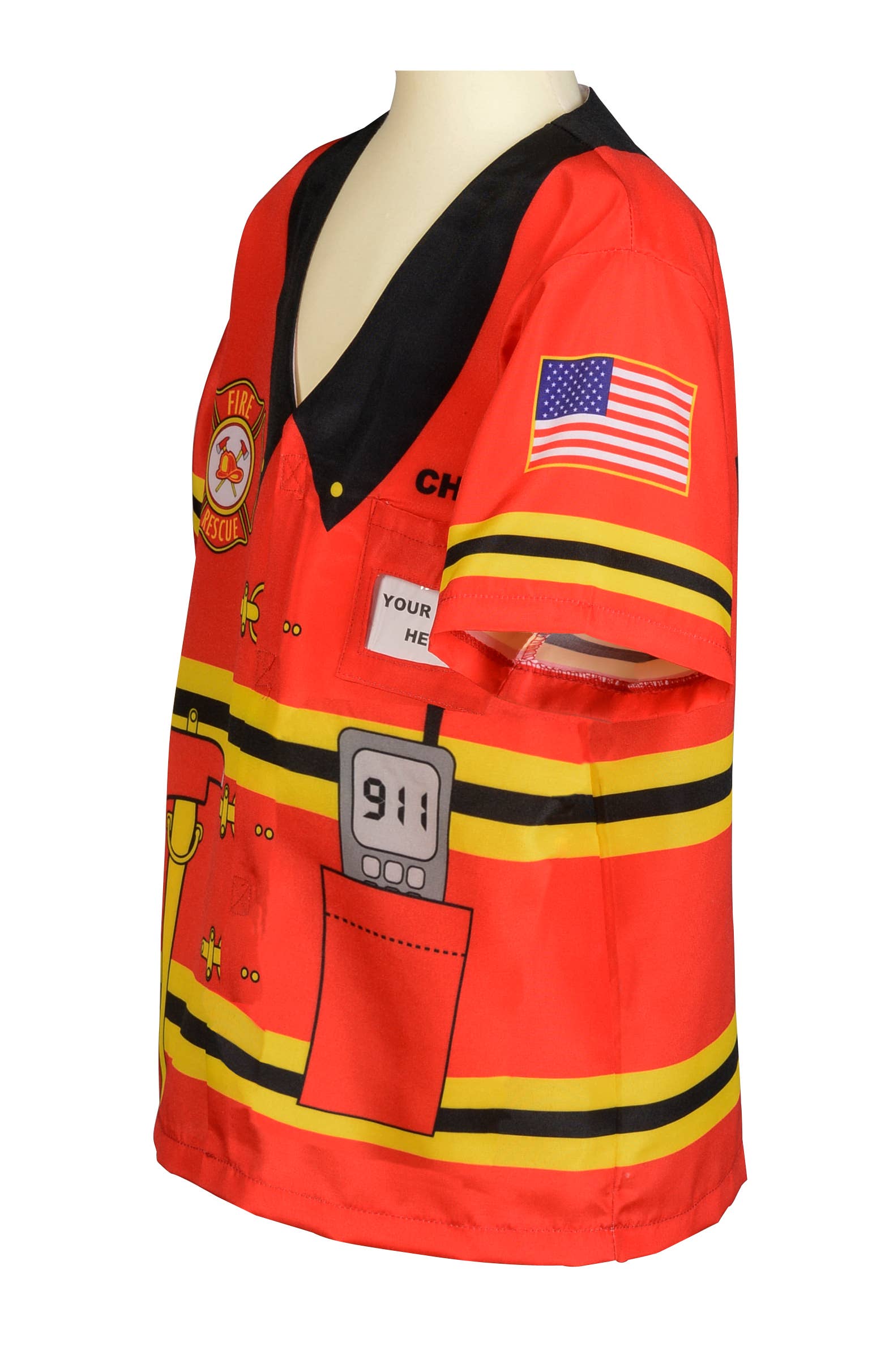 Aeromax Toys - Venta al por mayor Camiseta - Niños - Bombero de My 1st Career Gear2