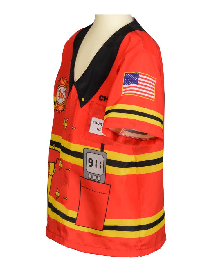 Aeromax Toys - Venta al por mayor Camiseta - Niños - Bombero de My 1st Career Gear2