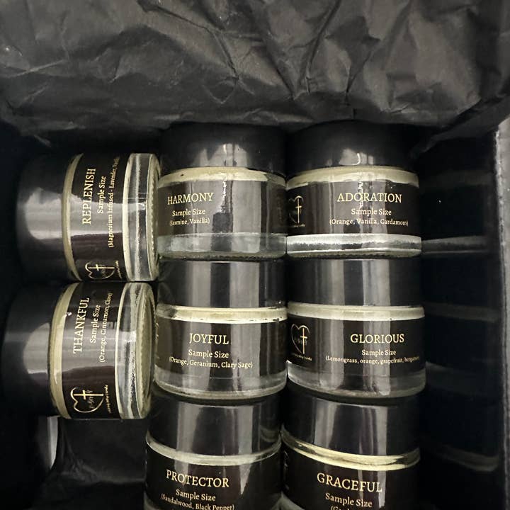 Kit campione per la vendita all'ingrosso da parte di ReBirth Body Butters, Inc