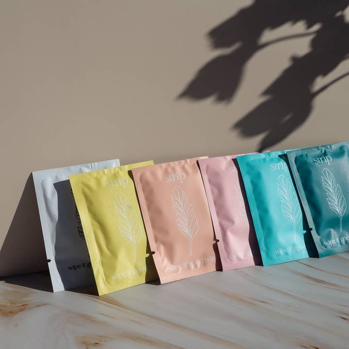 Just The Strip - Wholesale Face & Body Wipes - Wipe it Good Personal Wipes 12 Pack