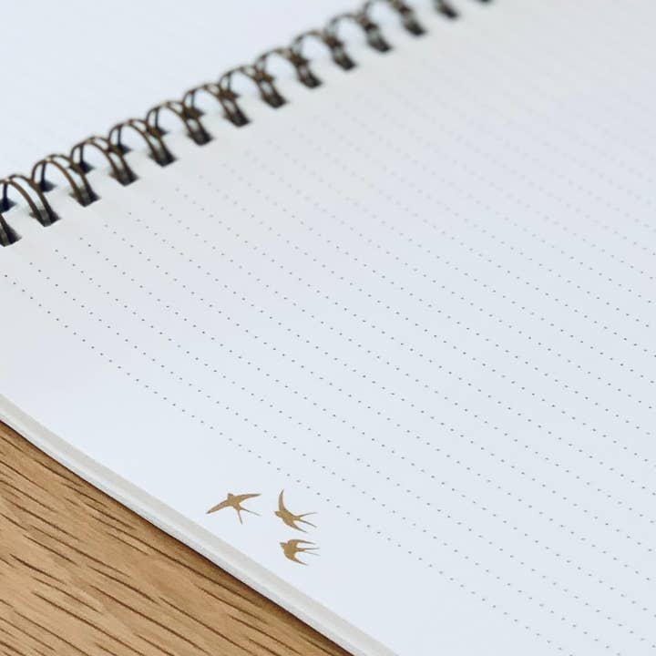 Les Petites Hirondelles - Wholesale Notebook - Spiral notebook - Life is beautiful7