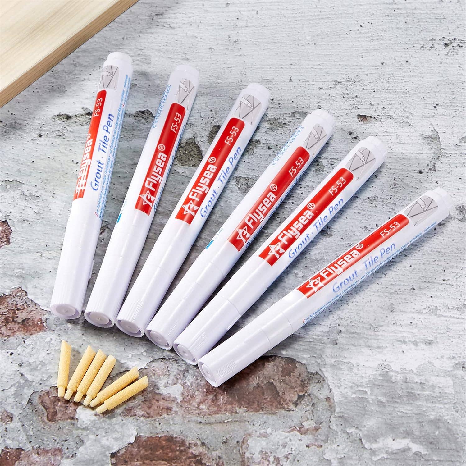 Crover - Wholesale Craft Tool - White Grout Restorer Pen for Tile Wall Floor6