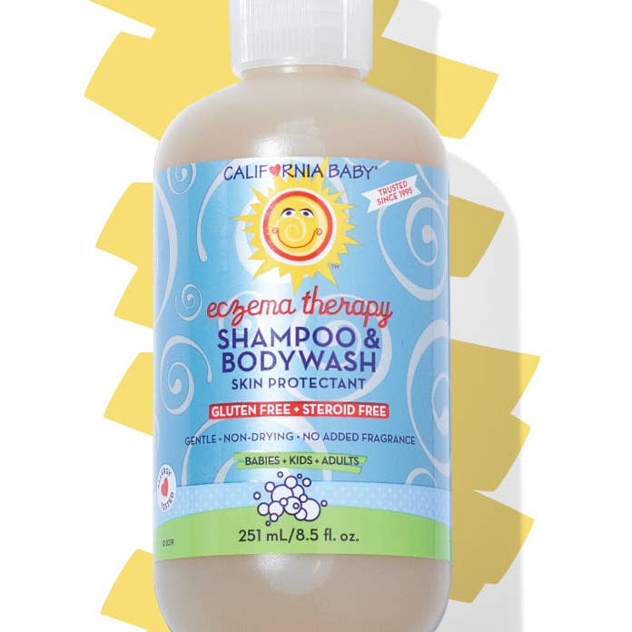 California Baby - Wholesale 2-in-1 shampoo & body wash – Baby - Therapeutic Relief™ Eczema Shampoo & Bodywash6