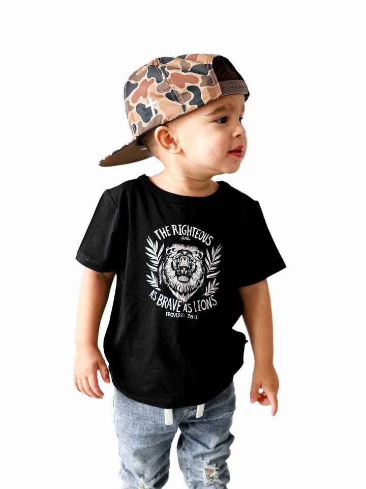 Little Lions Bamboo T-Shirt for wholesale by BRVE by Fletch