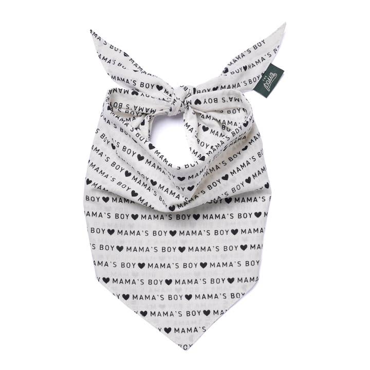 Bandana per cani Mama's Boy per la vendita all'ingrosso da parte di The Paws