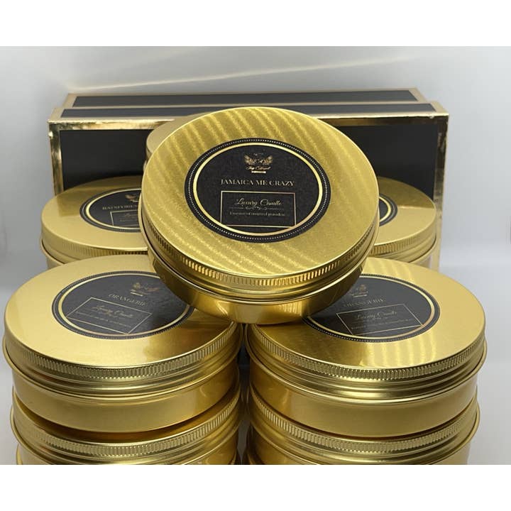 Lux Gold reisset voor wholesale door Ivy Angel Candle Co