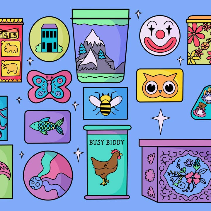 Galaxy Brain Design - Wholesale Calendar - 2026 Thrifted Calendar1