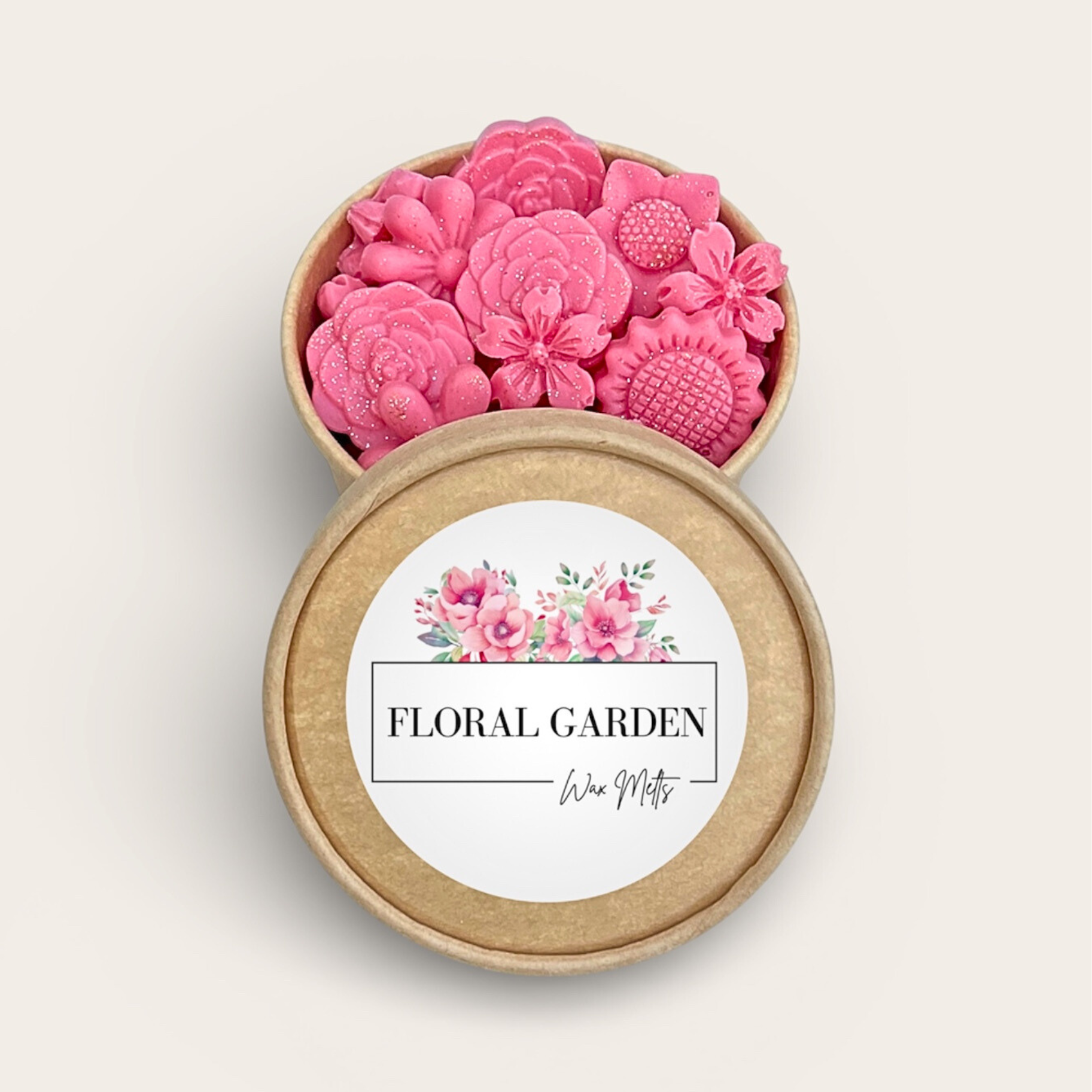 LostLove Art Co. - Wholesale Wax Melt - Wax Melts - Floral Garden 2oz Jar Soy Wax Melts 1