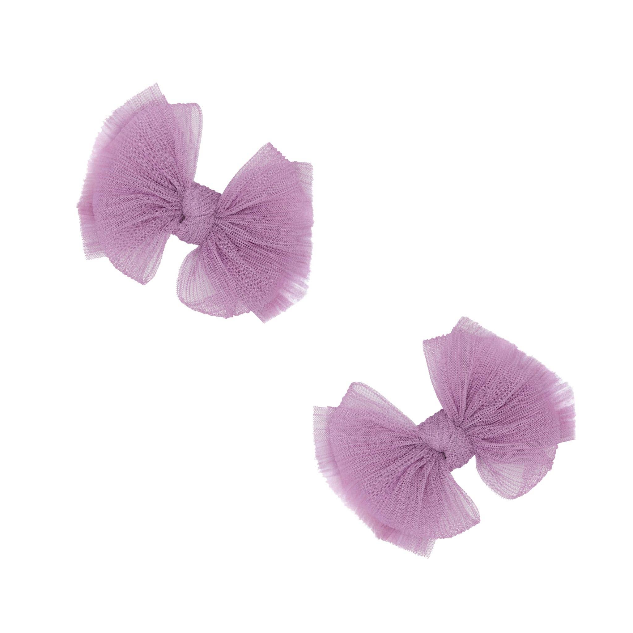 Baby Bling Bows - Venta al por mayor Lazo para el pelo - Niños - Pack de 2 pinzas de tul Baby Bling® para el pelo Baby FAB®7