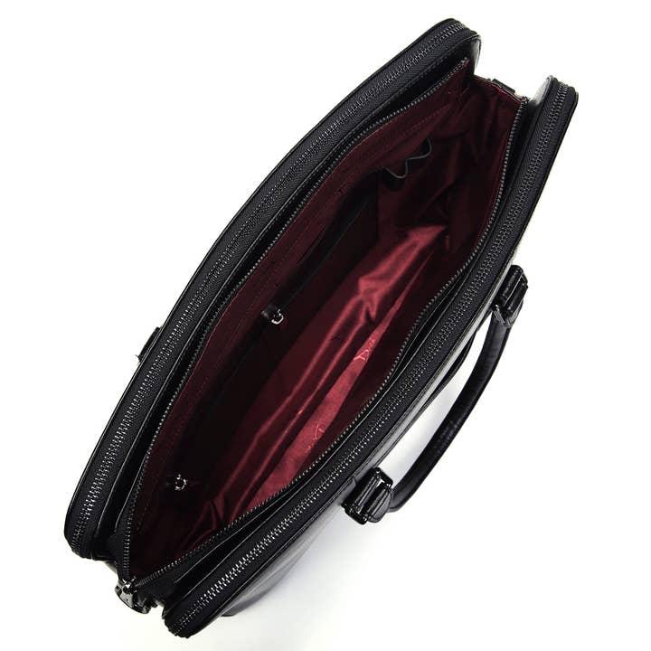 Doshi.Shop – Großhandel Aktentasche – Damen – Große klassische vegane Aktentasche für Damen3