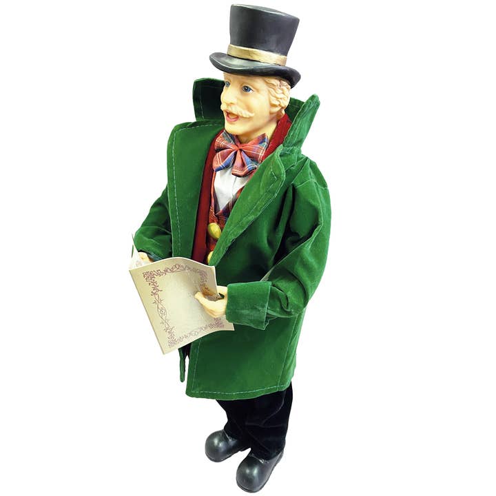 Santa’s Workshop Inc. - Wholesale Christmas Decoration - 15" To 18" Dickens Carolers, Set of 42