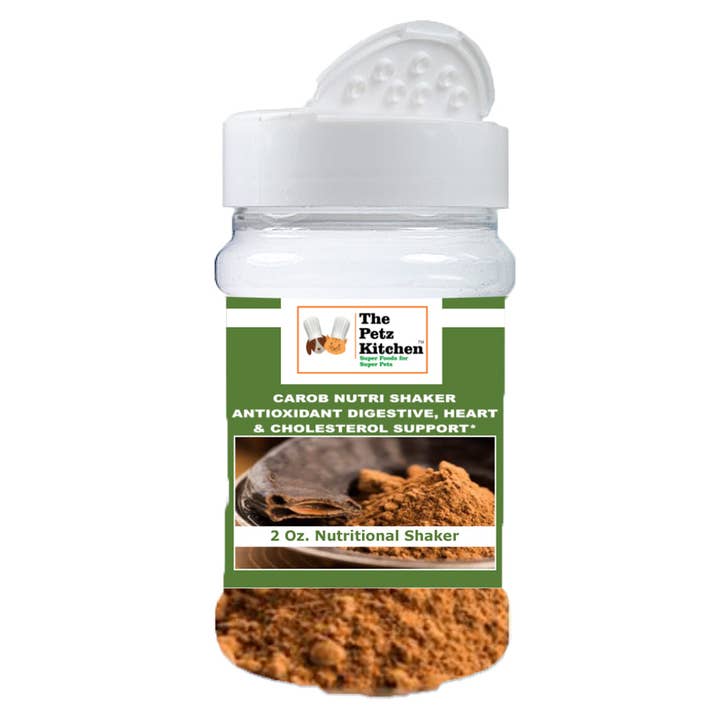 Natura Petz Organics – wholesale Pet supplement – Cat/dog – Carob Antioxidant Digestive & Cardiovascular Support* the Petz Kitchen™ - Organic Raw & Human Grade Ingredients for Home Prepared Meals & Treats4