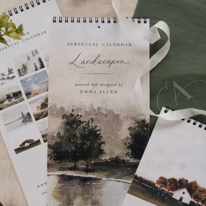 Perpetual Calendar for wholesale by Emma Allen Design Studio
