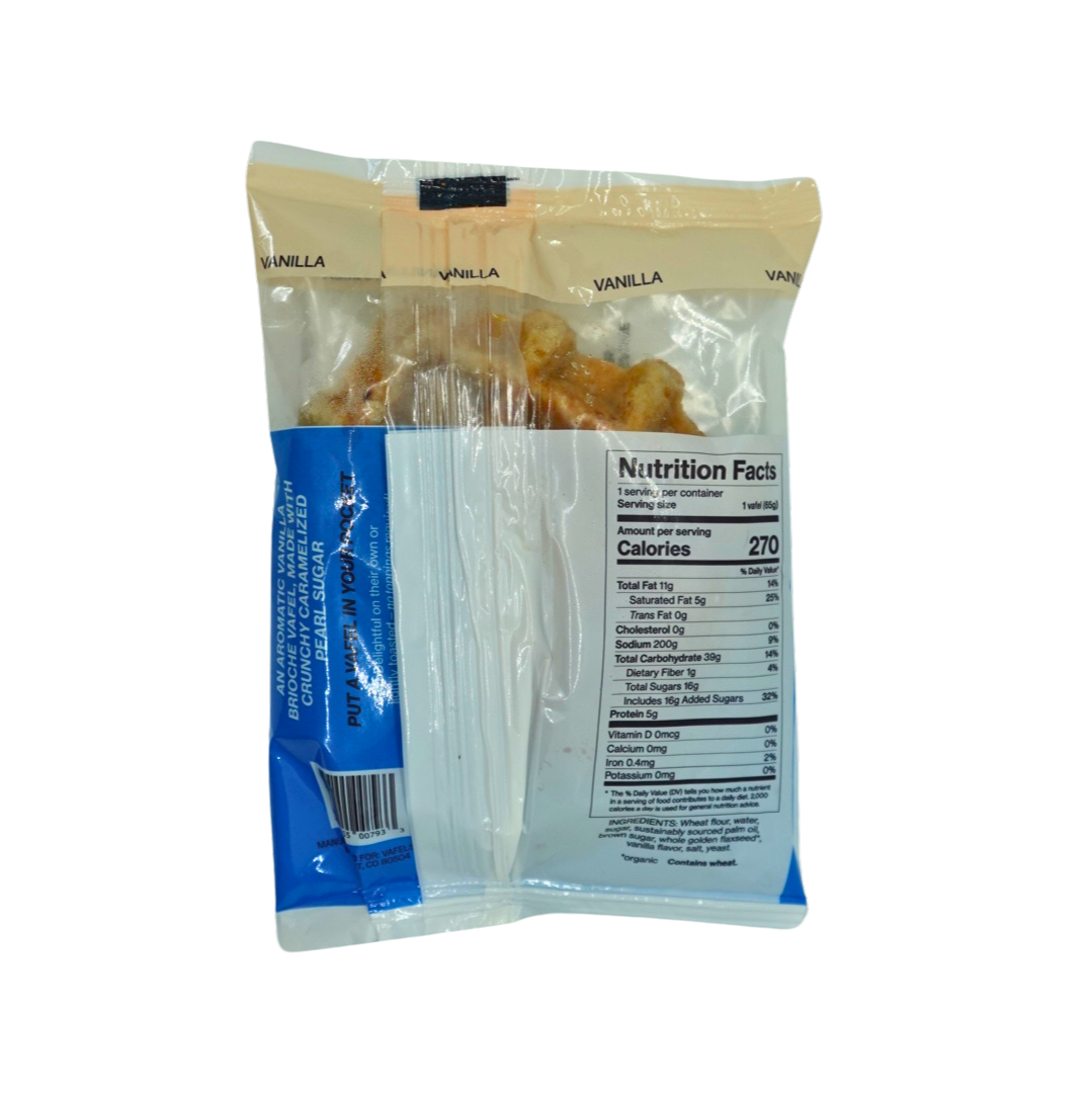 Vafels - Wholesale Cookie - Vanilla (original) Liège Vafels - 6ct4