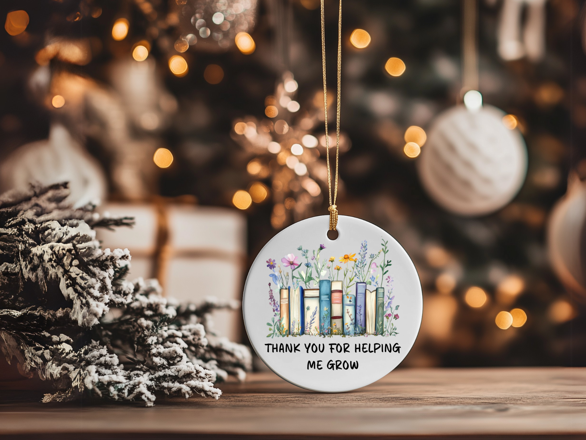 Fernville Creations - Wholesale Ornament - Teacher Ornament, Thank You Care Giver Gift, Christmas Tree5