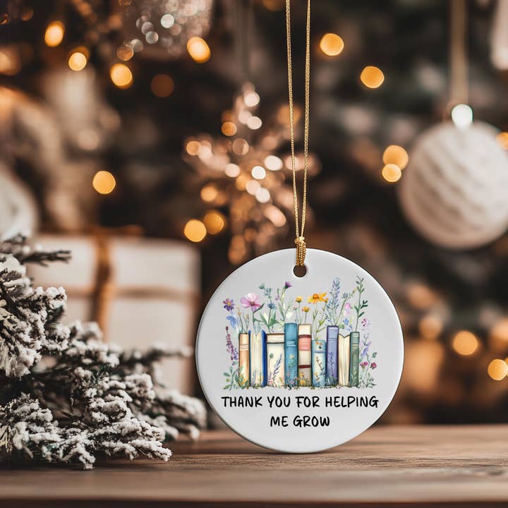 Fernville Creations - Wholesale Ornament - Teacher Ornament, Thank You Care Giver Gift, Christmas Tree5