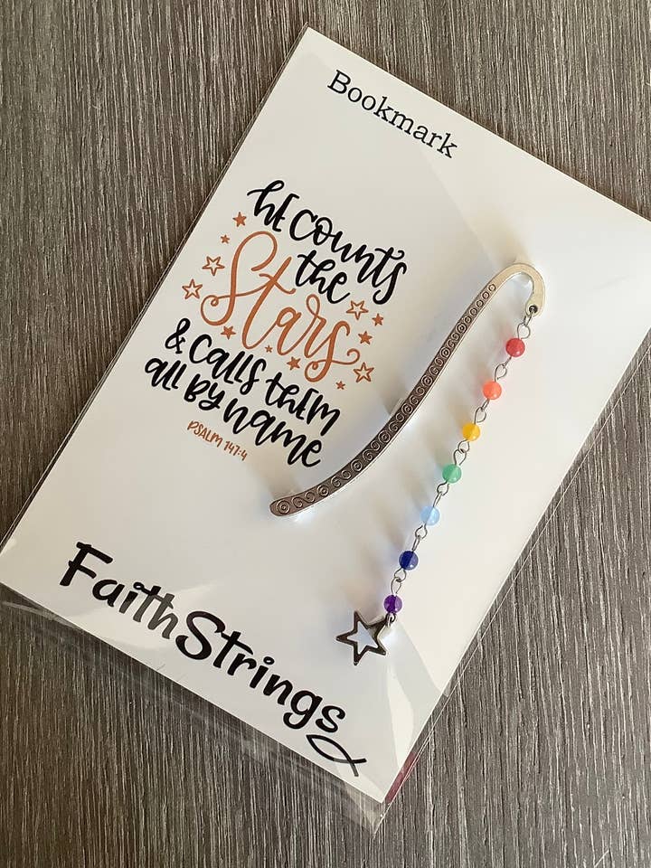 Miniature Bookmark Star Christian Gift Bible Reading for wholesale by Faithstrings