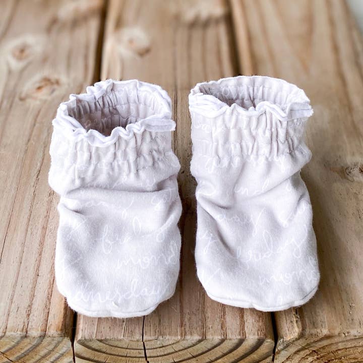 Berkeley Cotton Knit Booties for wholesale by Kalin Marie