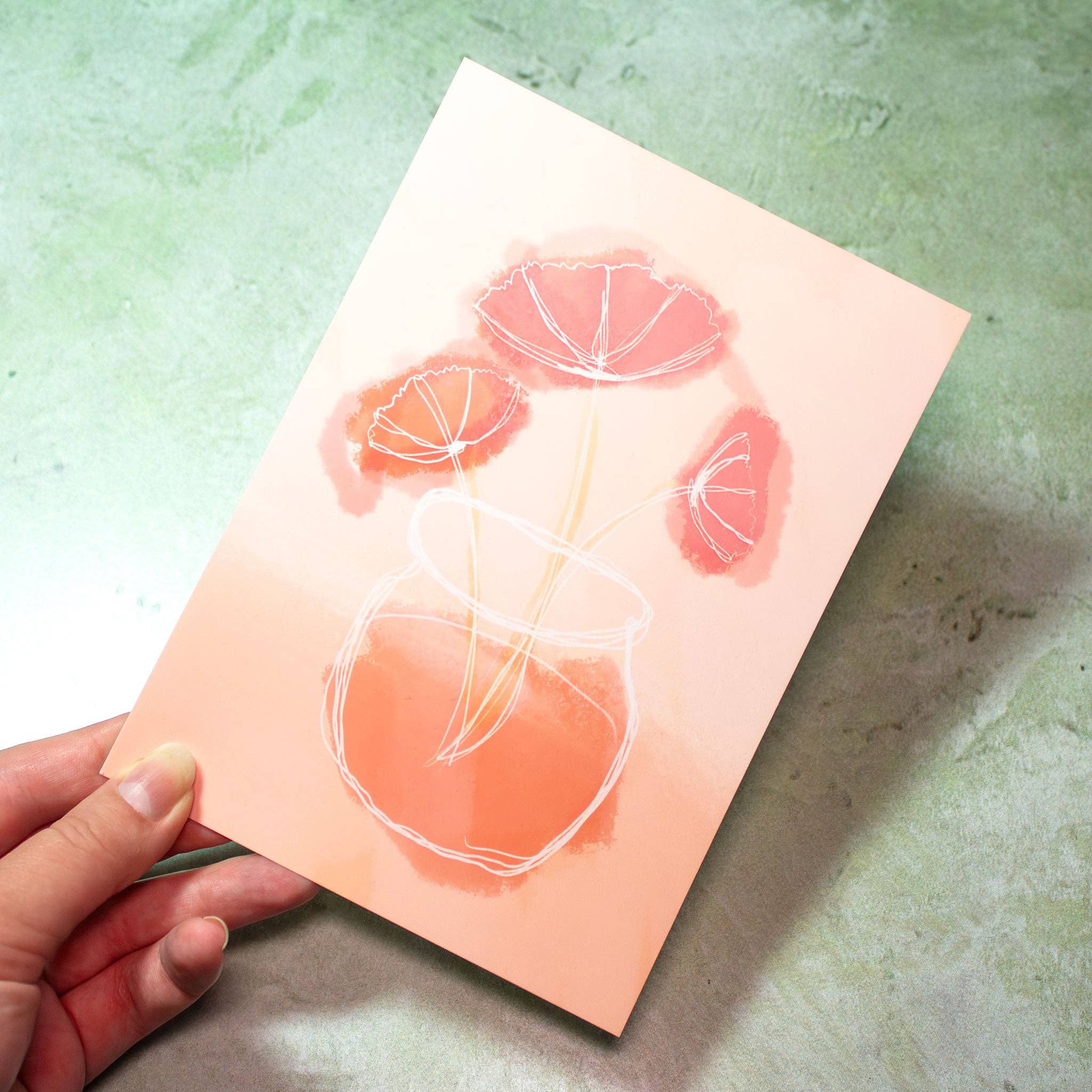 Whimsydew Art - Wholesale Art Print - Flower Vase 1 Art Print1