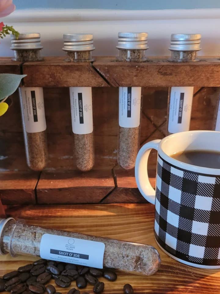 Exfoliating Shot - Shoe o' Joe for wholesale by Full Moon Blends