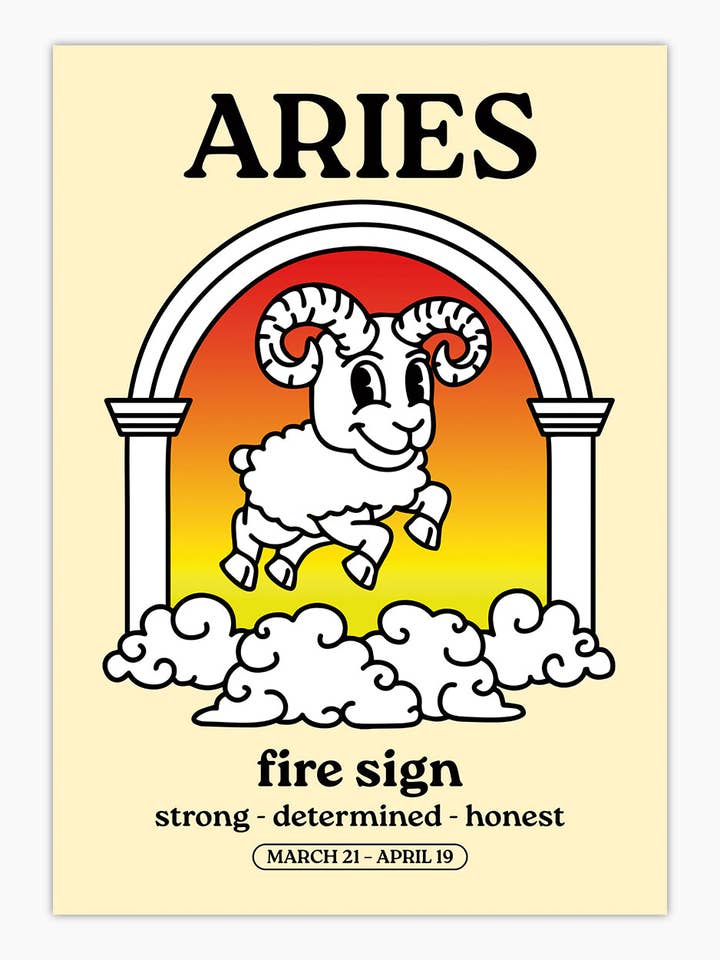 Impression artistique Bélier pour la vente par Threadheads