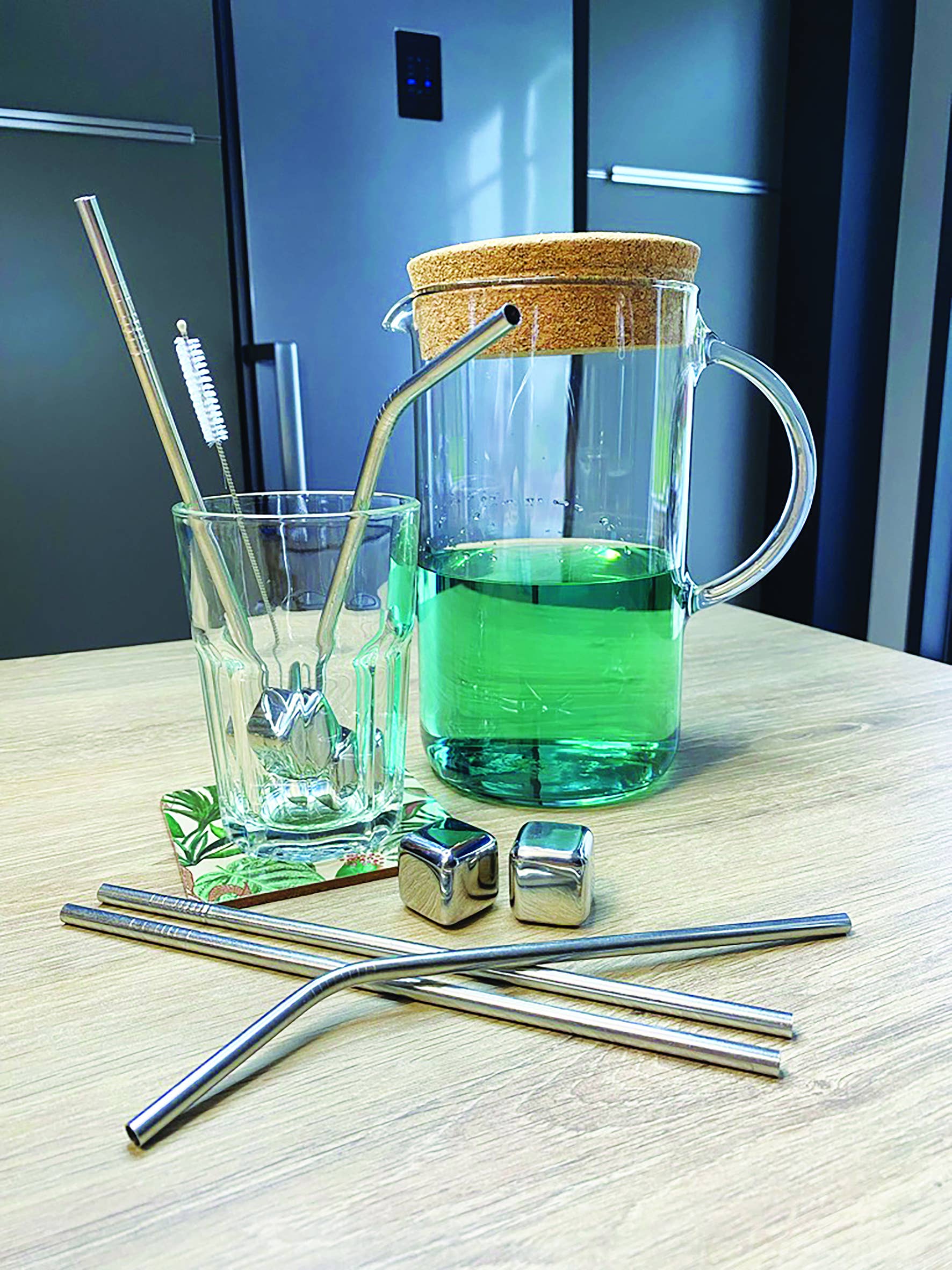 Éco-conseils – wholesale Sugrör – 4 rostfria sugrör1