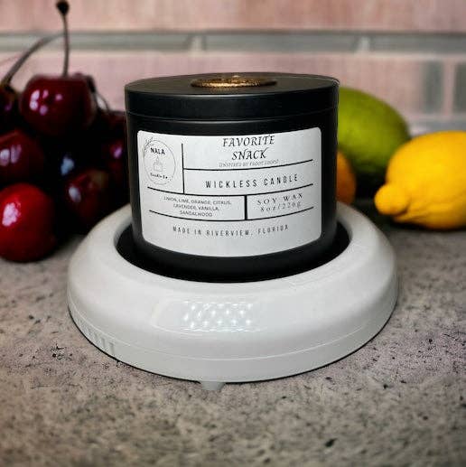 Nala Candle Co - Wholesale Jar/filled candle - FAVORITE SNACK WICKLESS CANDLE