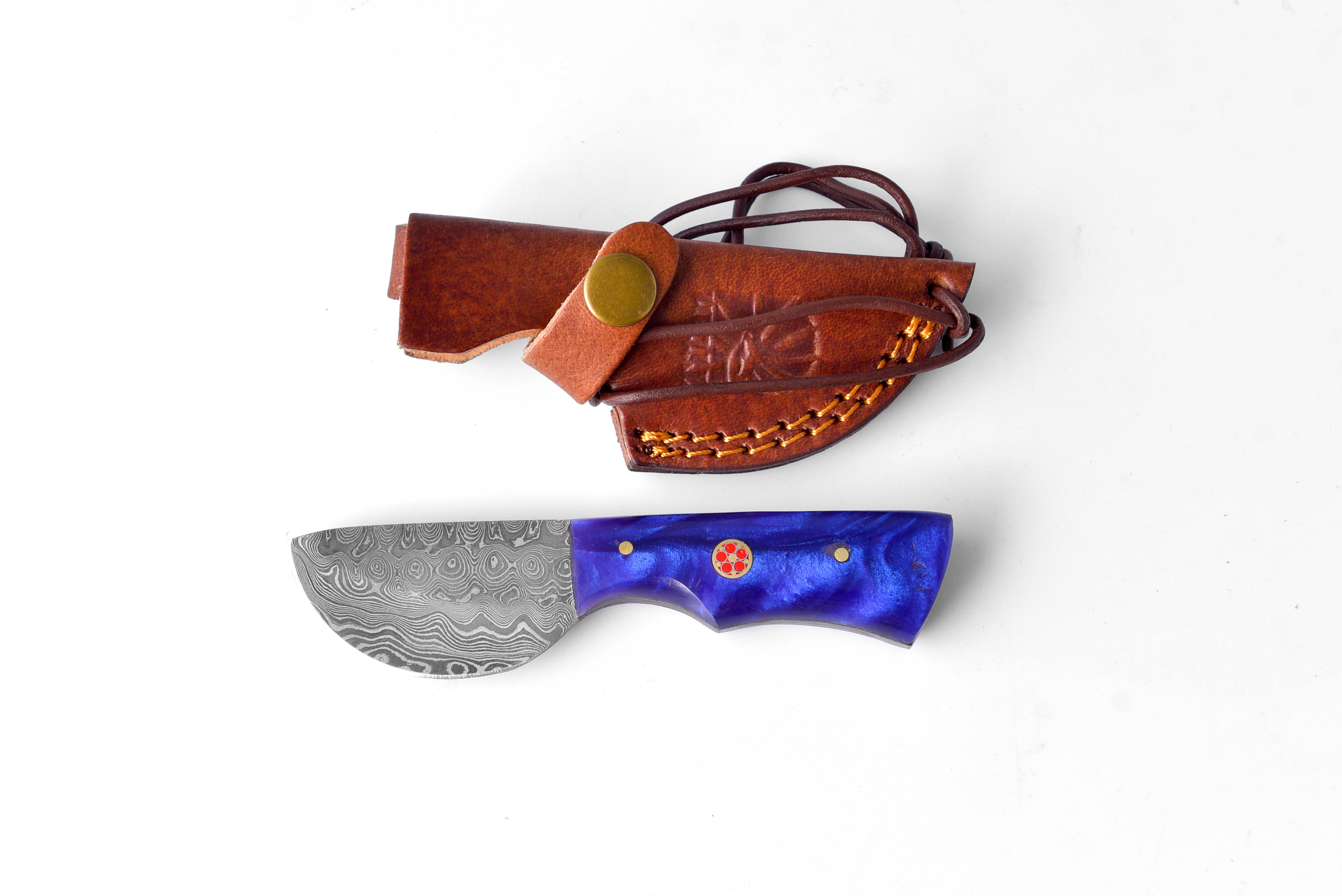 Titan International - Wholesale Kitchen/Utility Knife - The Blue Ember by Titan TK-2190