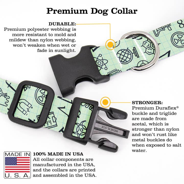 STEM Dog Collar - Made in the USA for wholesale on Faire