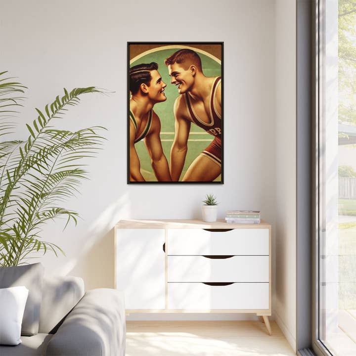 Walt & Pete - Wholesale Art Print - Missing Art Studies - Grant 03125