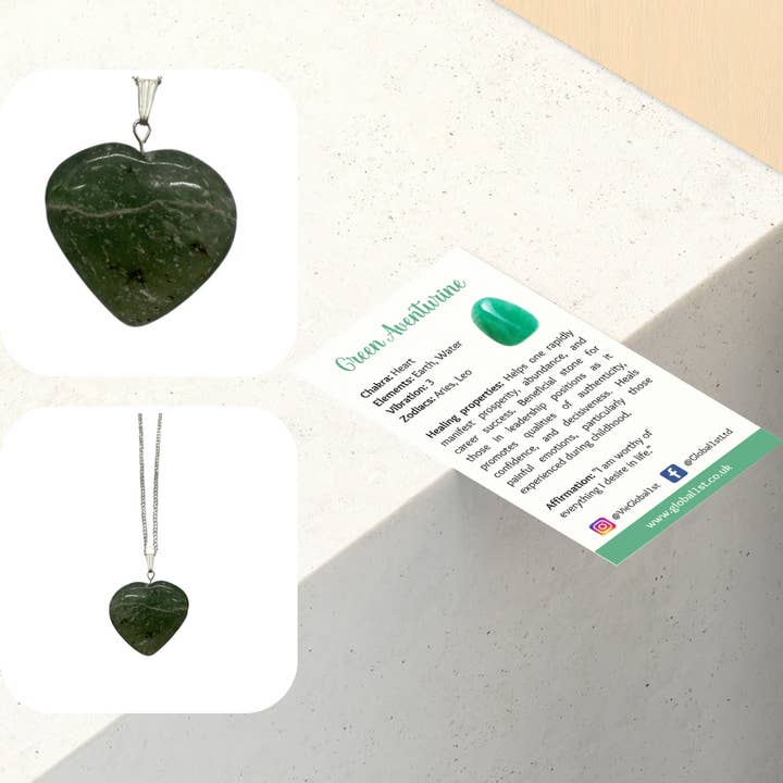 VIE - Wholesale Pendant/charm necklace - Crystal Heart Pendant, 3cm9