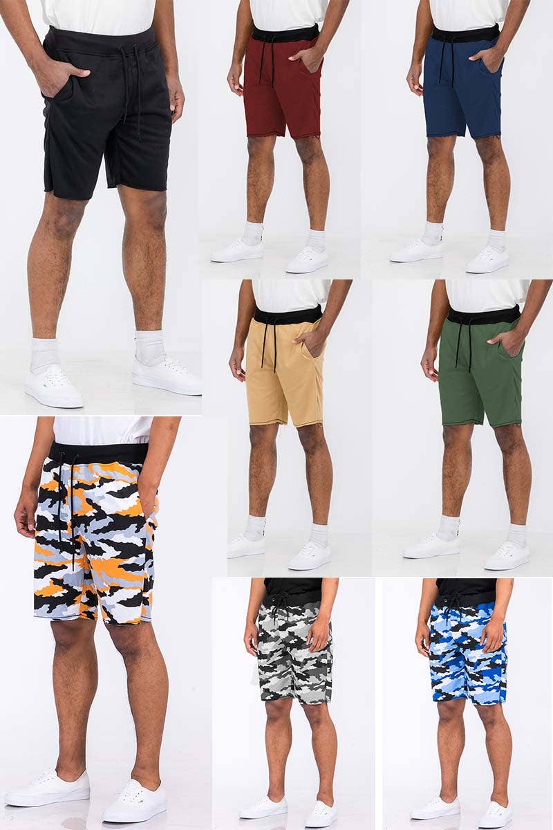 wholesale cut off sweat shorts