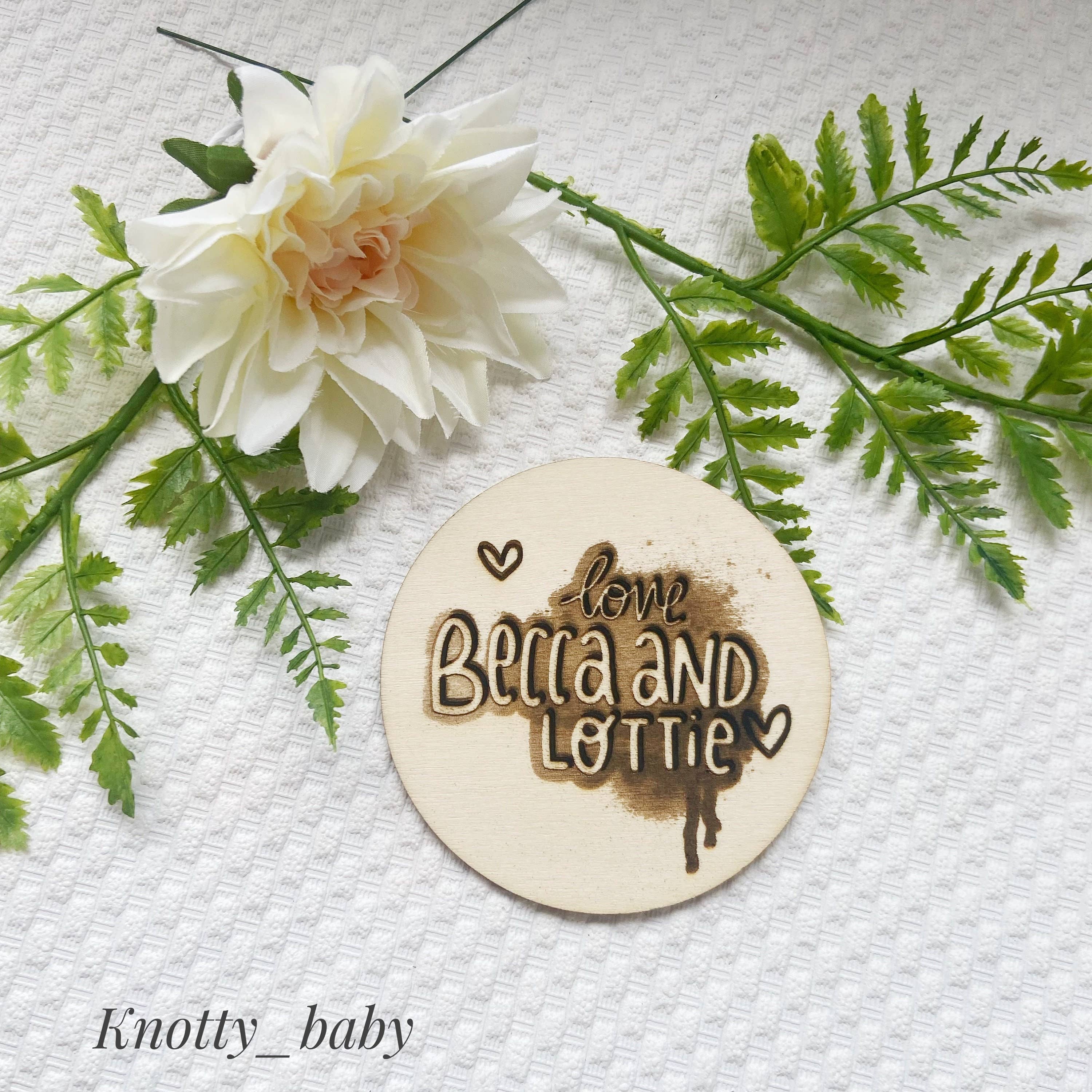 Knotty_baby - Wholesale Decorative Tabletop Object - Business Logo Photo Prop, Business Stationary, Small busines1