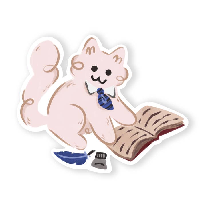 Ravenpaw Cat Sticker for wholesale by The Stray Shop