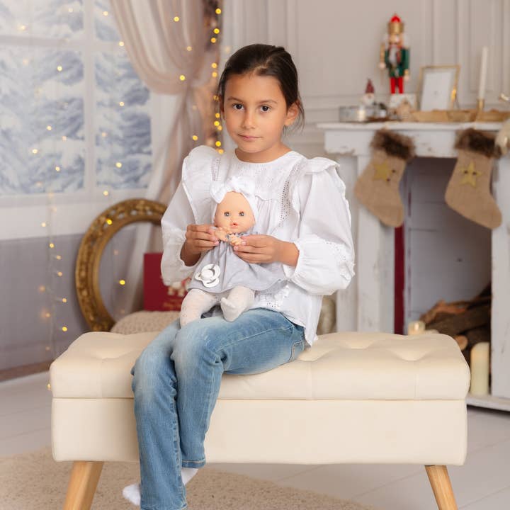 Shine on me Distribution - Wholesale Doll - Kids - Alex & Sonia doll - Floral blouse and tights - Paola Reina4