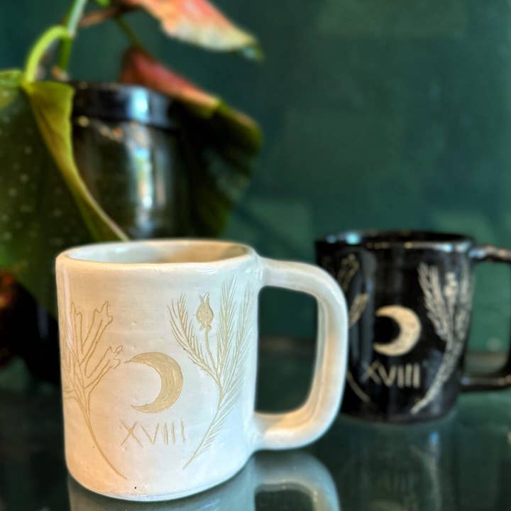 Keven Craft Rituals LLC - Wholesale Coffee mug - The Moon XVIII - Mugs & Cups5