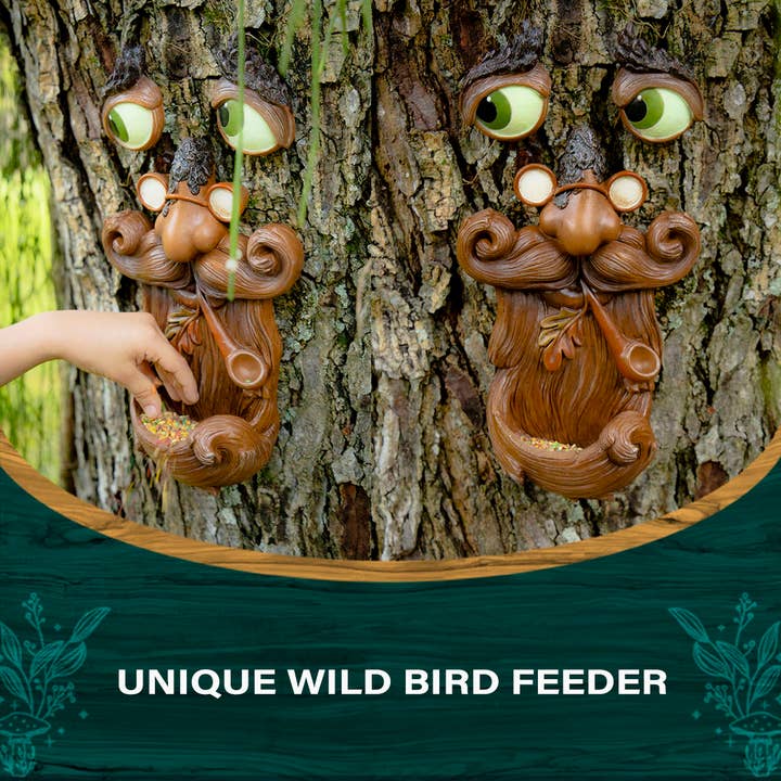 Tree Poetry - Wholesale Outdoor ornament/decor - Tree Faces Decor Outdoor – Tree Hugger Yard Art Garden Decor1