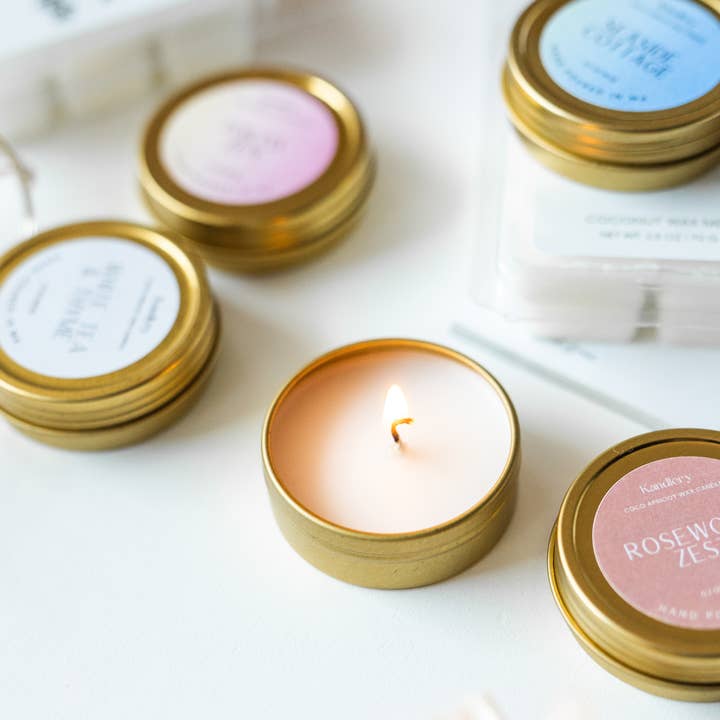 Kandlery - Wholesale Travel Candles - Sample Scented Candle Tin | 1 oz2