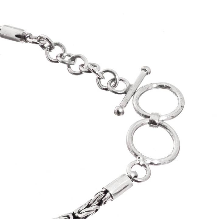 FifiRose – wholesale Länkar och kedjearmband – 925 sterlingsilver Dominikanska republiken blå larimar sterlingarmband, 7-7,5"2