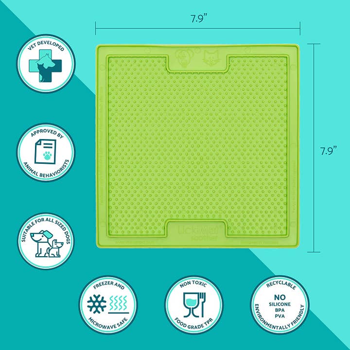 Elite Pet Distributors - Wholesale Pet food mat – Dog - LickiMat Classic Soother Slow Feeder for Dogs3