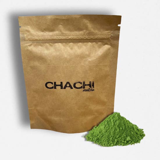 Organic Ceremonial Grade Matcha - Compostable Packaging 30G for wholesale by CHACHI MATCHA