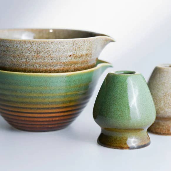 Soporte para cuenco de matcha y batidor para venta al por mayor de Apollo Matcha