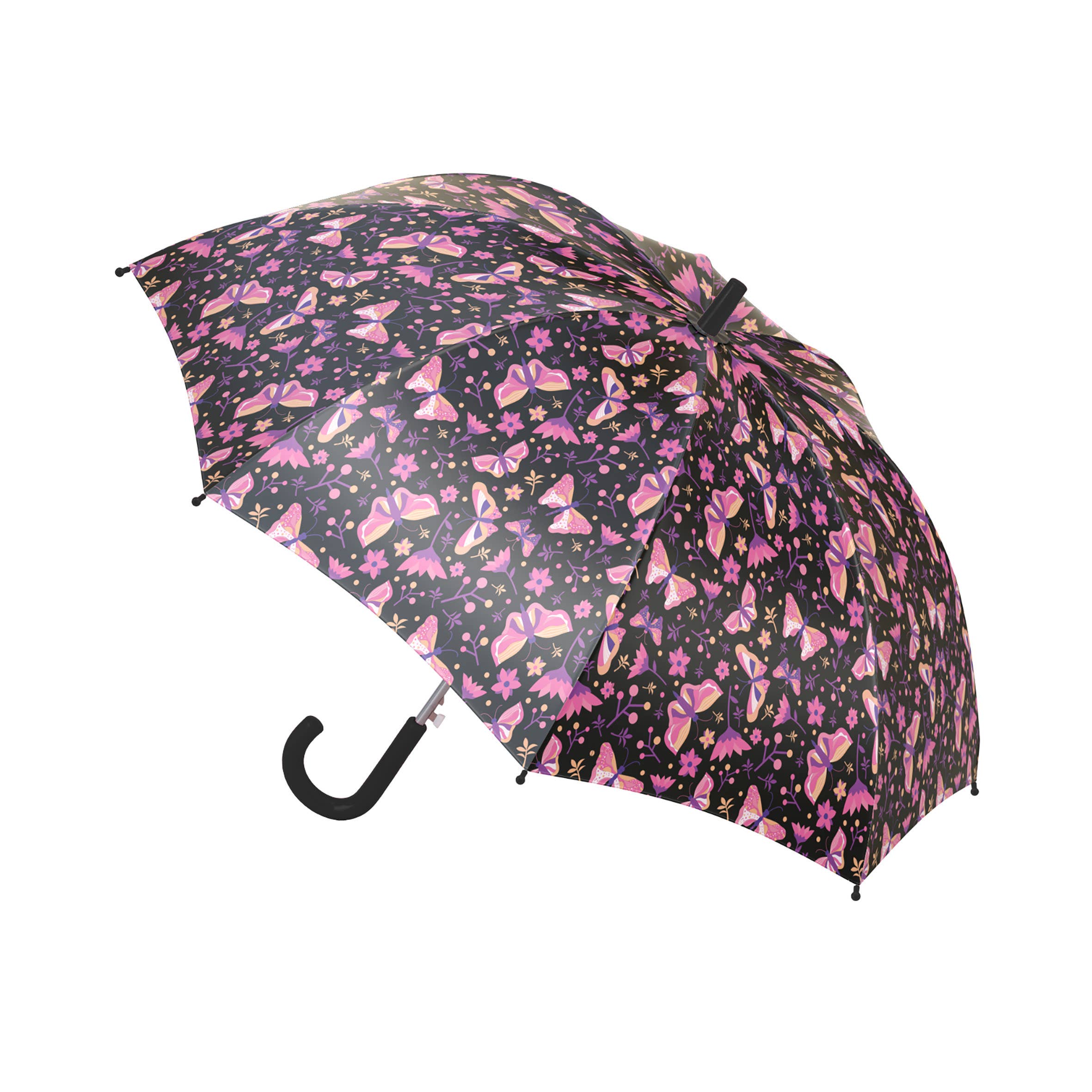 Cuatrogotas - Wholesale Umbrella - Kids - Long Cadet Automatic Umbrella 6 designs. Ref-638C6