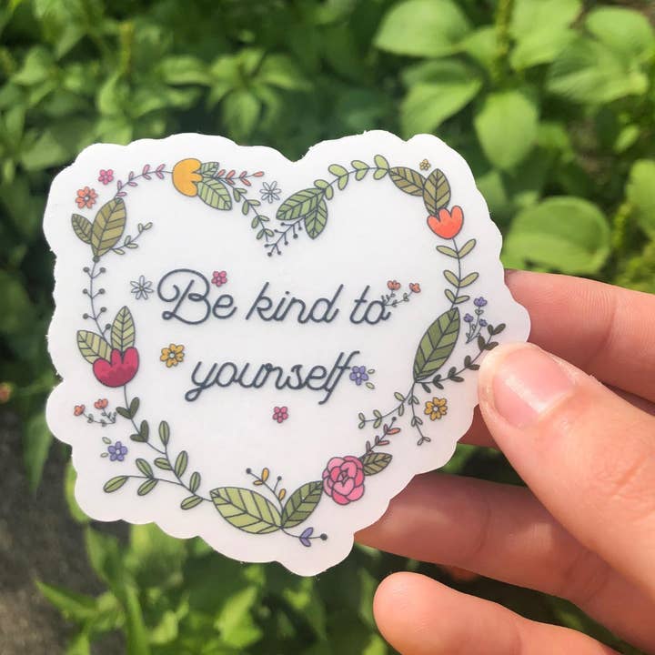 The Funnel Cake Tree - Wholesale Sticker - Be Kind To Yourself Sticker