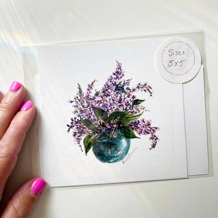 Lilac Vase for wholesale by Faded Fields