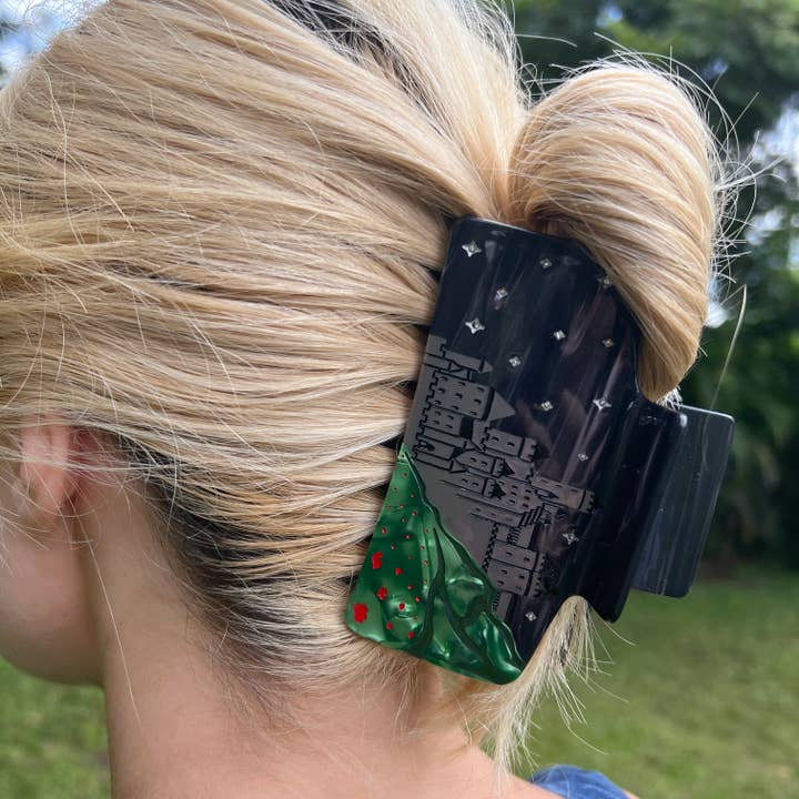 Lassoed Moon - Wholesale Hair Clip - Women's - Terrasen Claw Clip3