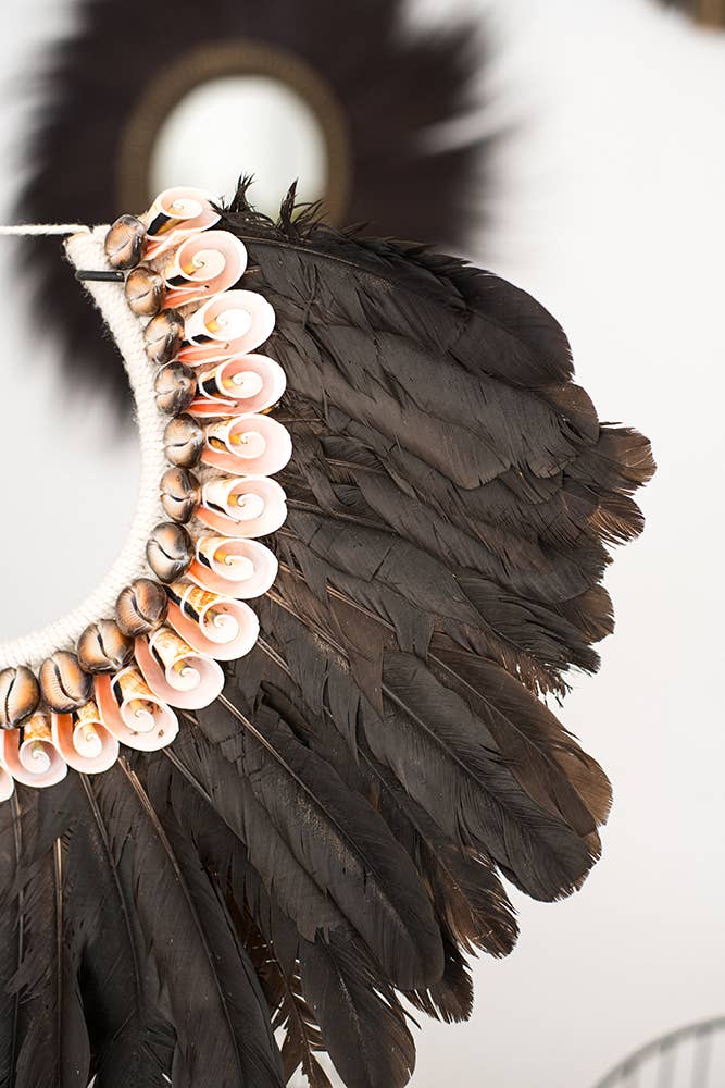 BALIER Deco - Wholesale Decorative Tabletop Object - Bulu Ayam necklace1