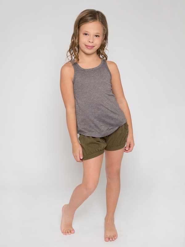 Tanque Diário Itty Bitty Cinza Aço por atacado de Sugar And Bruno