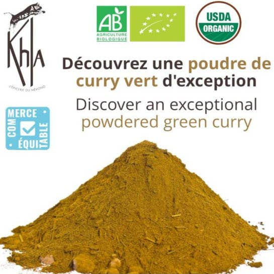 Khla - L'épicerie du Mékong - Wholesale Dried Spice - Detox Curry - Organic - Powder - 100g5