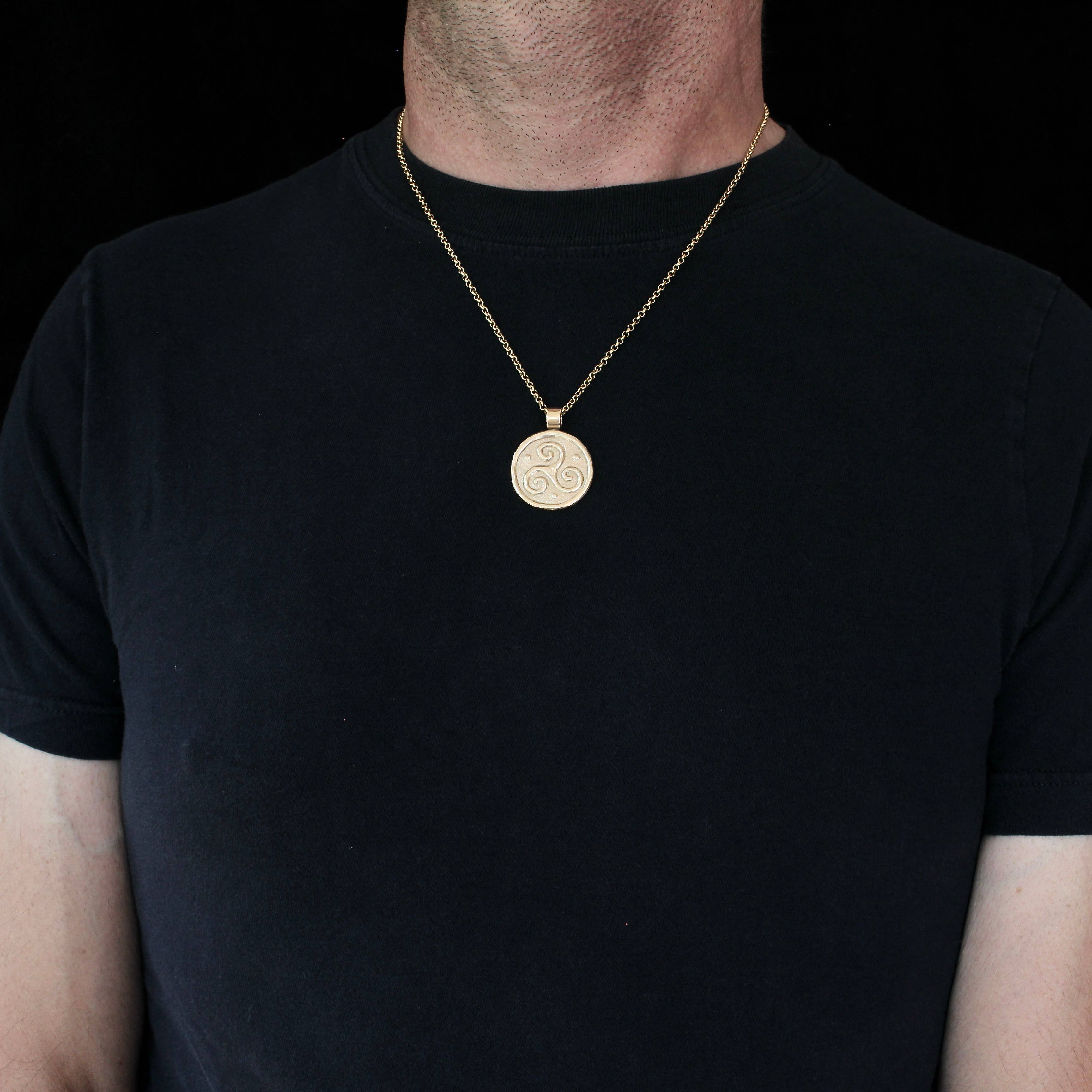 Vis a Vis Jewelry - Wholesale Individual Charm/Pendant - Triskelion Pendant - Celtic Symbol of Movement and Balance1